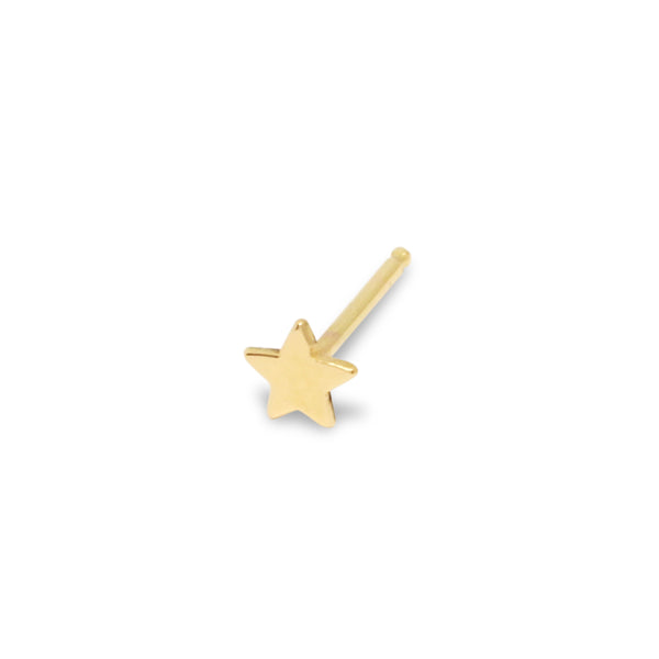 Debbie Ring - Pyramid Spike Ring in 14k yellow gold