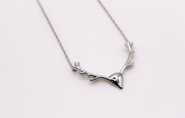 Enchanted Antler Charm Necklace