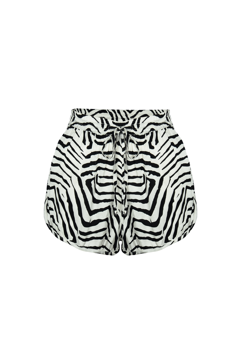 Zuri Shorts Tiger Print