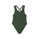 Santorini Swimsuit Seaweed Green