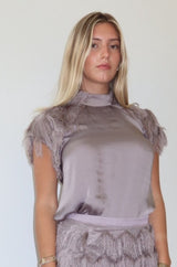 ANGEL Mock Neck Top