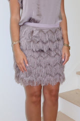 LEVI Fringe Skirt