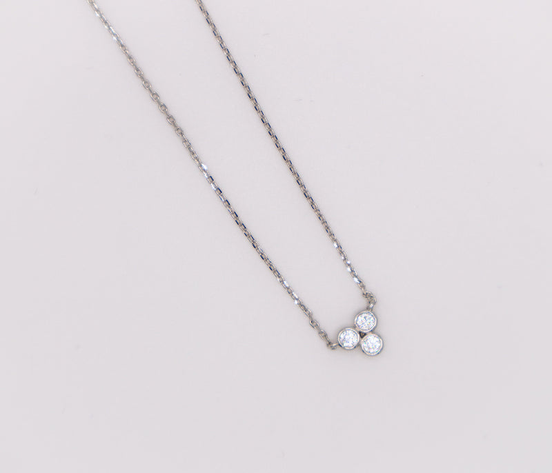 Trinity Diamond Sparkle Necklace