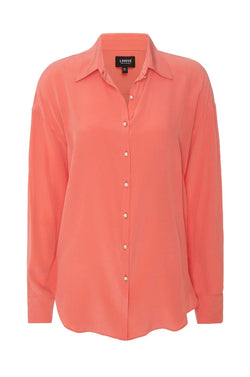 EMMA Silk Button Down Blouse