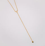 Gilded Triangle Delight Necklace