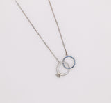 Eternal Embrace White Gold Necklace