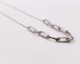 Silver Serenity Chain Necklace