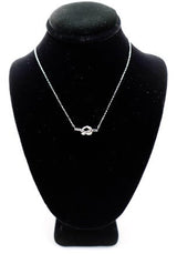 Eternal Knot Silver Necklace