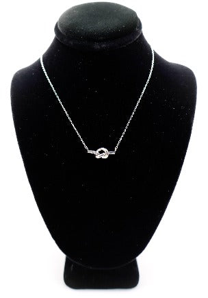 Eternal Knot Silver Necklace