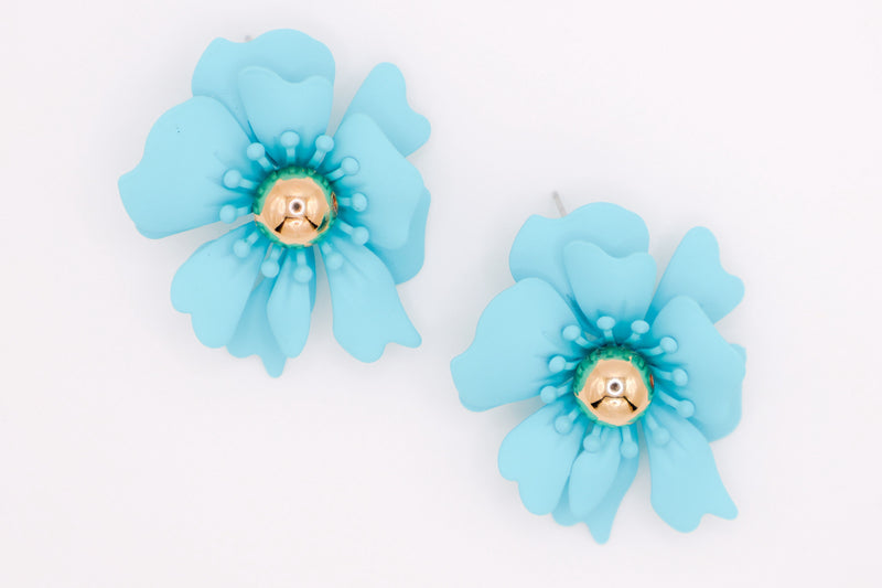 Marine Petal Earrings