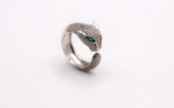 Panther Majesty Silver Ring