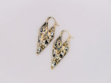 Gold Geometry Glam Earrings