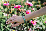 Bracelet Chakra De La Gorge en Turquoise