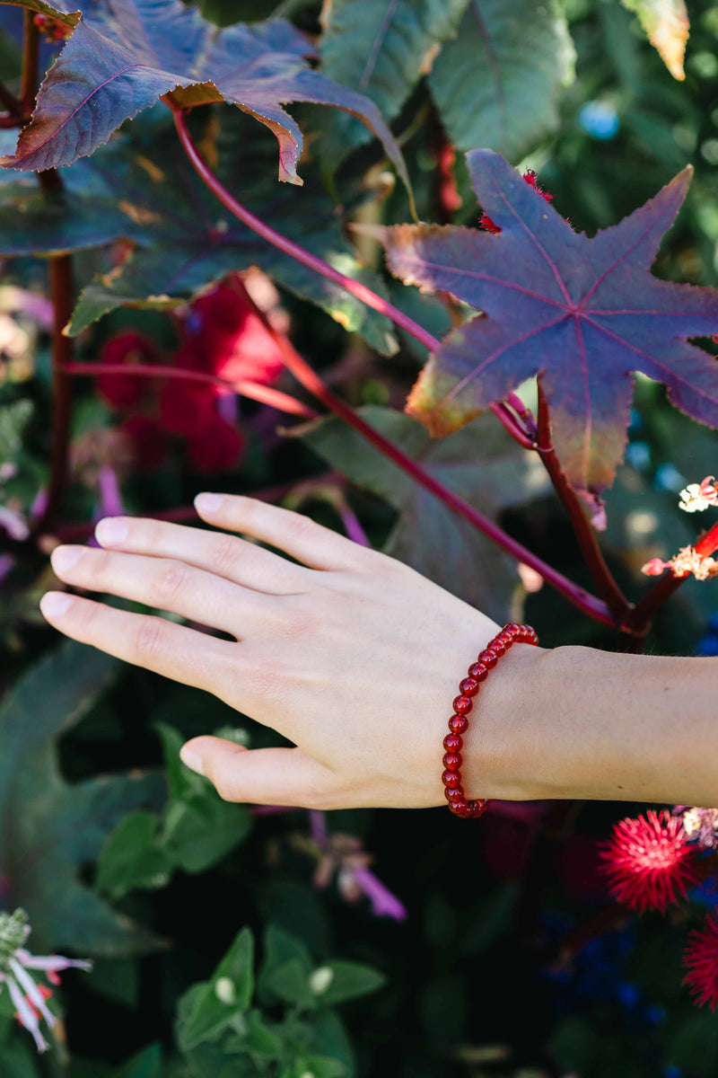 Bracelet Chakra Sacré en Cornaline