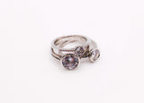 Harmony Gemstone Trio Ring Set