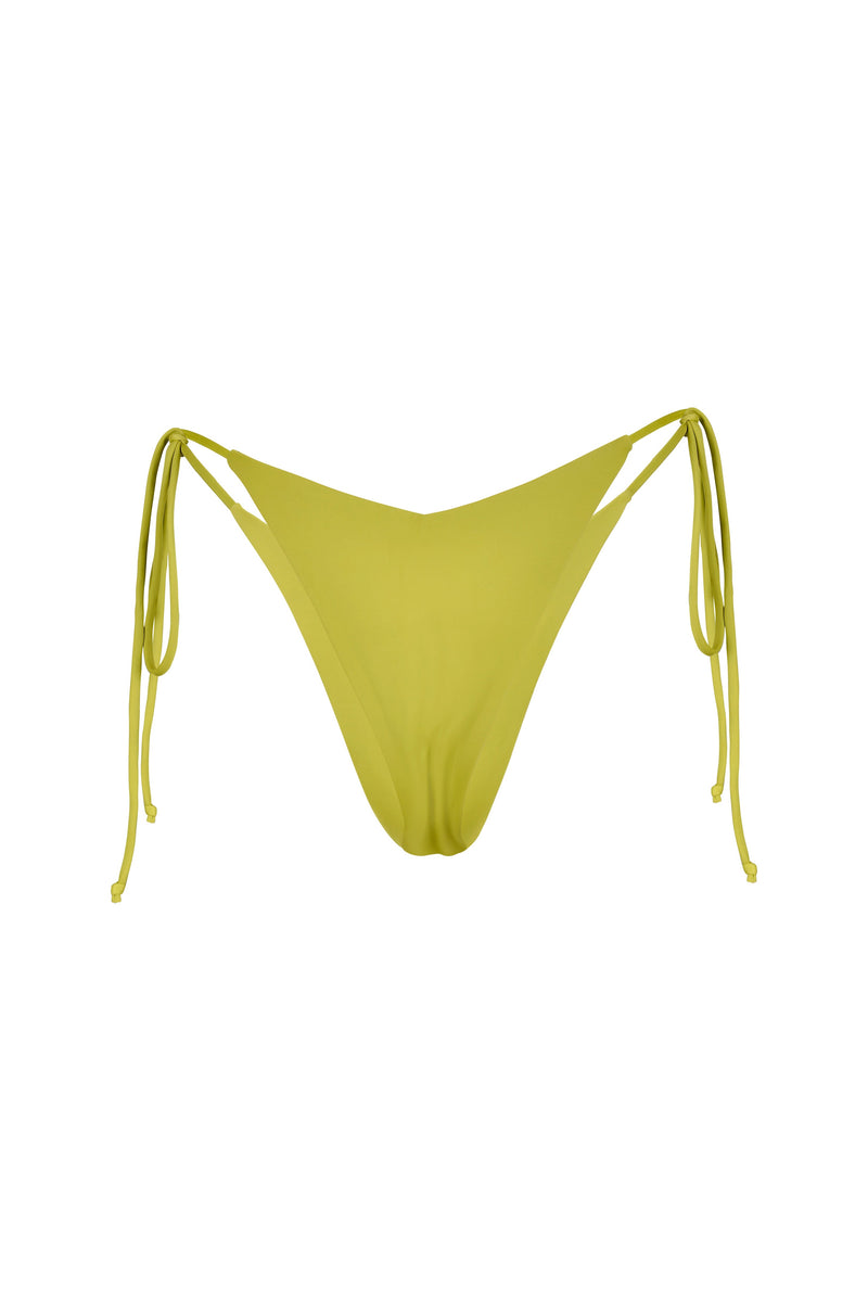 Ziemia String Bikini Bottom Lime