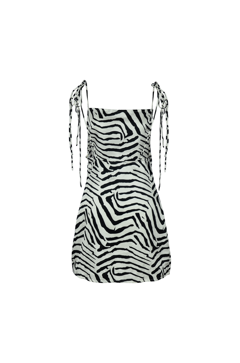 Repose Dress Tiger Print