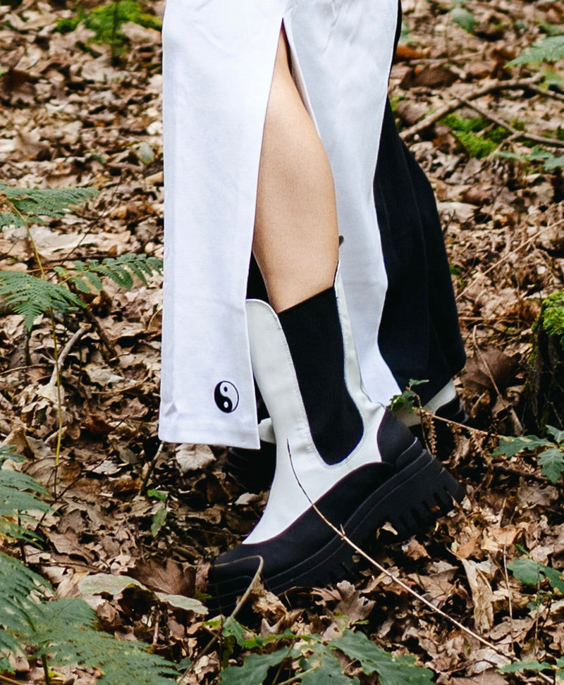 Boots Chelsea Yin & Yang en Cuir