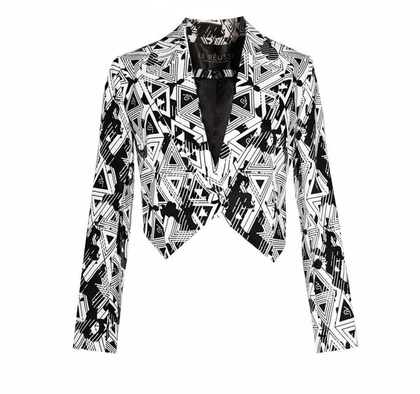 Amour Geometric Blazer