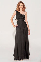 APHRODITE Noir Grecian Dress