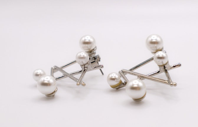 Pearlescent Futurista Earrings