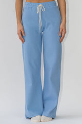 Wide Leg Lounge Pants Cornflower