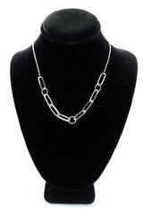 Silver Serenity Chain Necklace