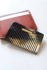 Chai Buffalo Horn Pocket-Sized Hair / Beard Comb