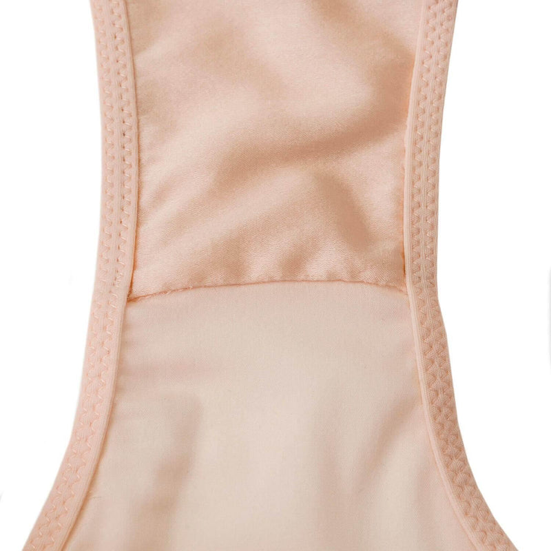 Champagne - Silk & Organic Cotton Brief