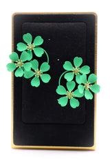 Green Blooms Earrings