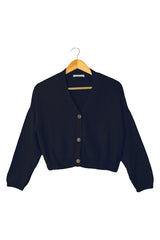 Diana Cardigan in Midnight Navy