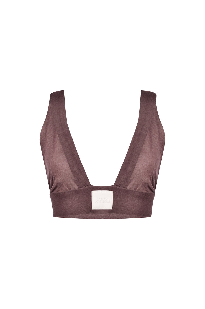 Serenity Bralette Chocolate