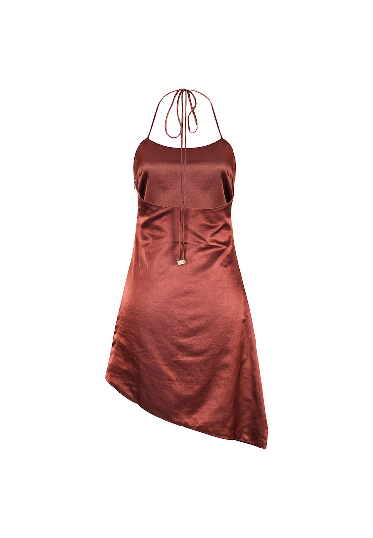 Halcyon Silk Dress Wine