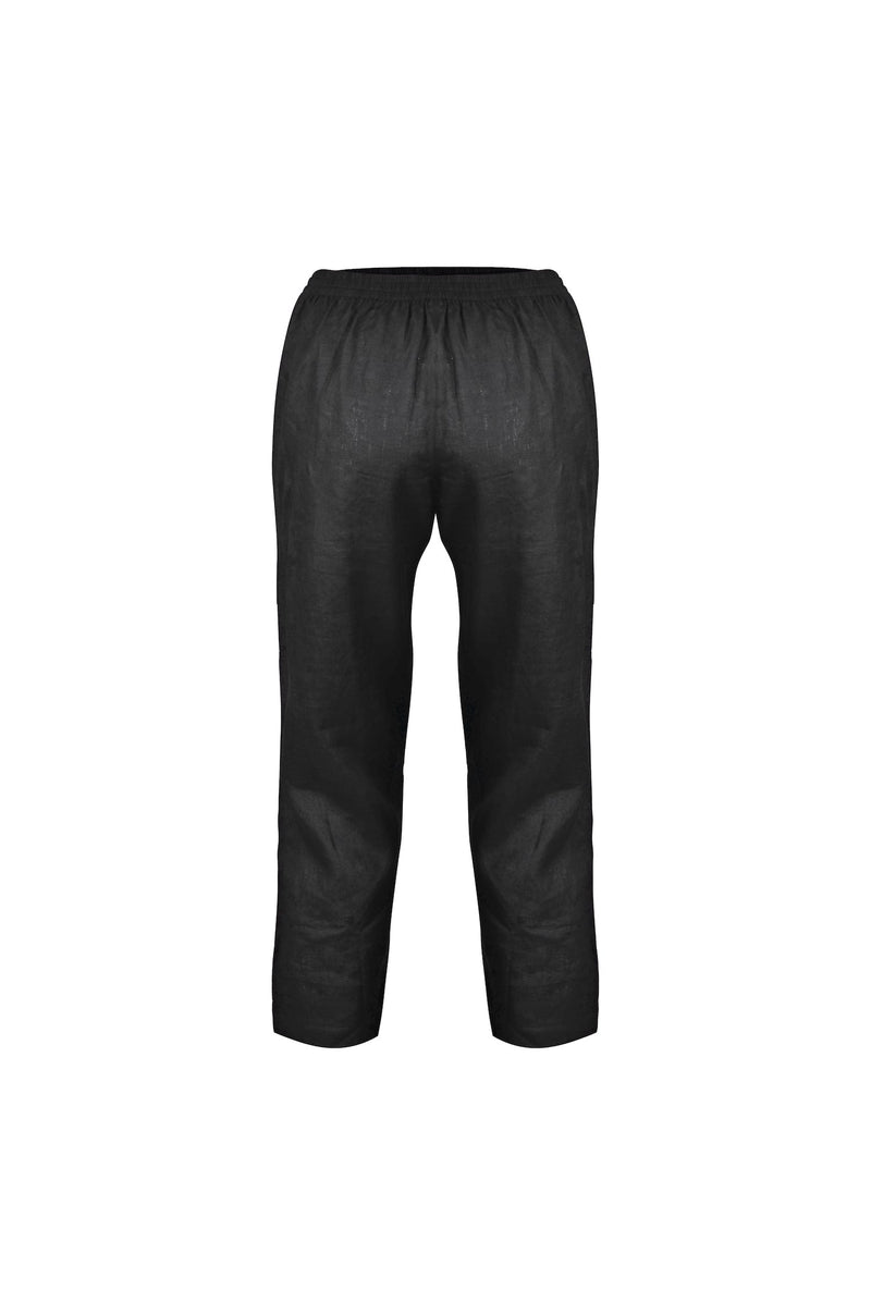 Cora Linen Pants Midnight