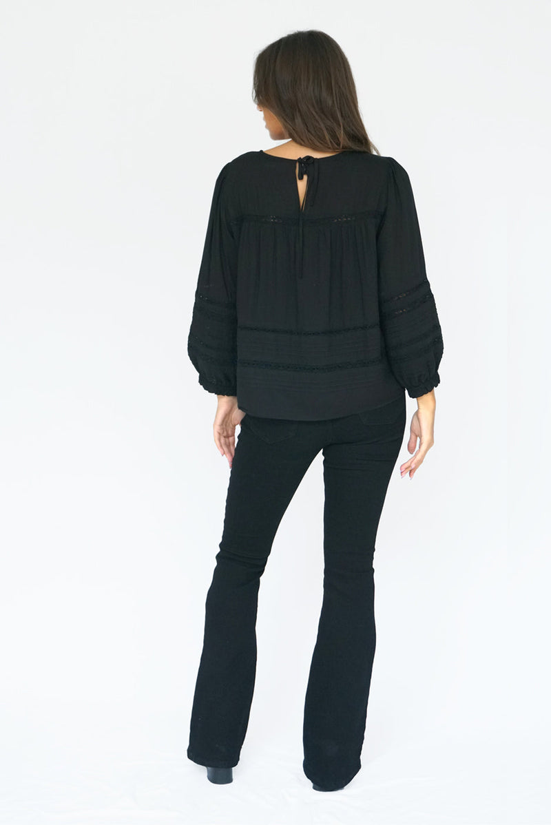 Dawn Blouse in Black