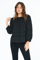 Dawn Blouse in Black