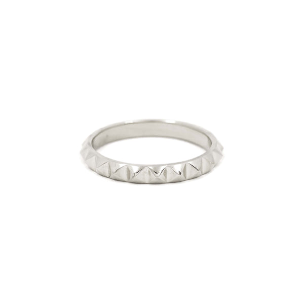 Debbie Skinny Ring in Sterling Silver