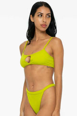 Gaia Bikini Bottom Lime