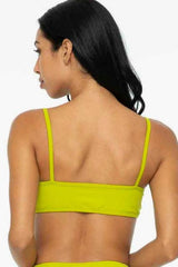 Gaia Bikini Top Lime