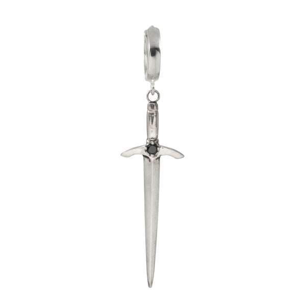 Sword Earring - Sterling Silver