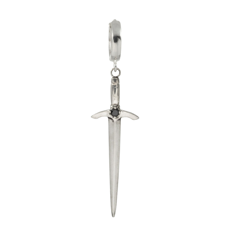 Sword Earring - Sterling Silver