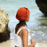 GANI Crochet Hat in Rooibos Tea Brown