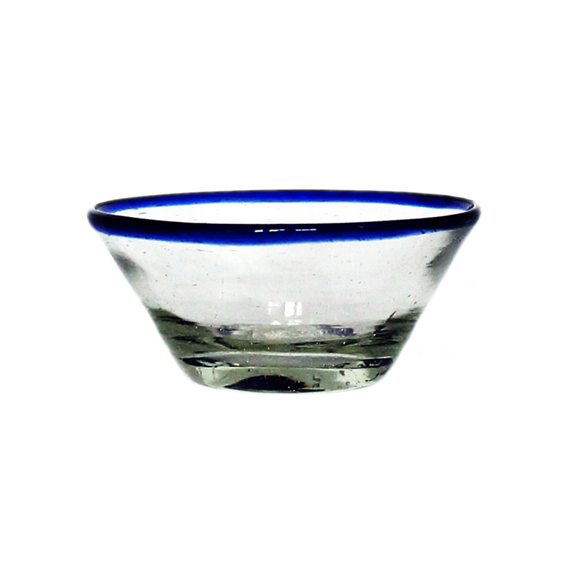 Blue Rim Tiny Bowl