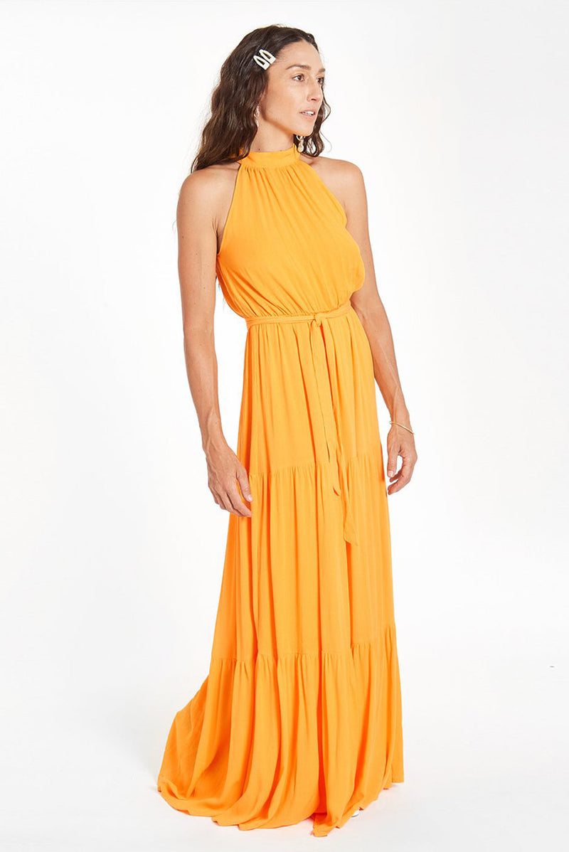 Gia Maxi Dress in Mango