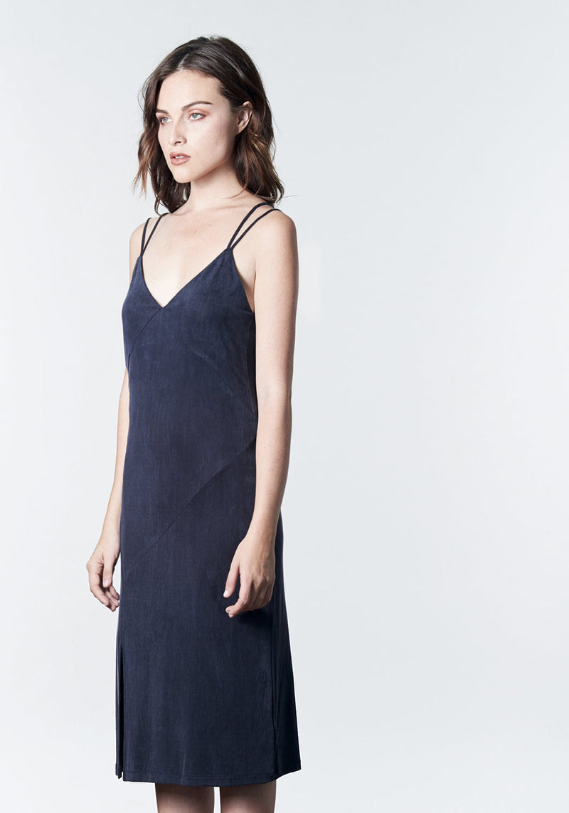 GABBY Midnight Slip Dress