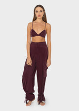 Merlot Grace Cargo Pants