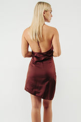 Halcyon Silk Dress Wine