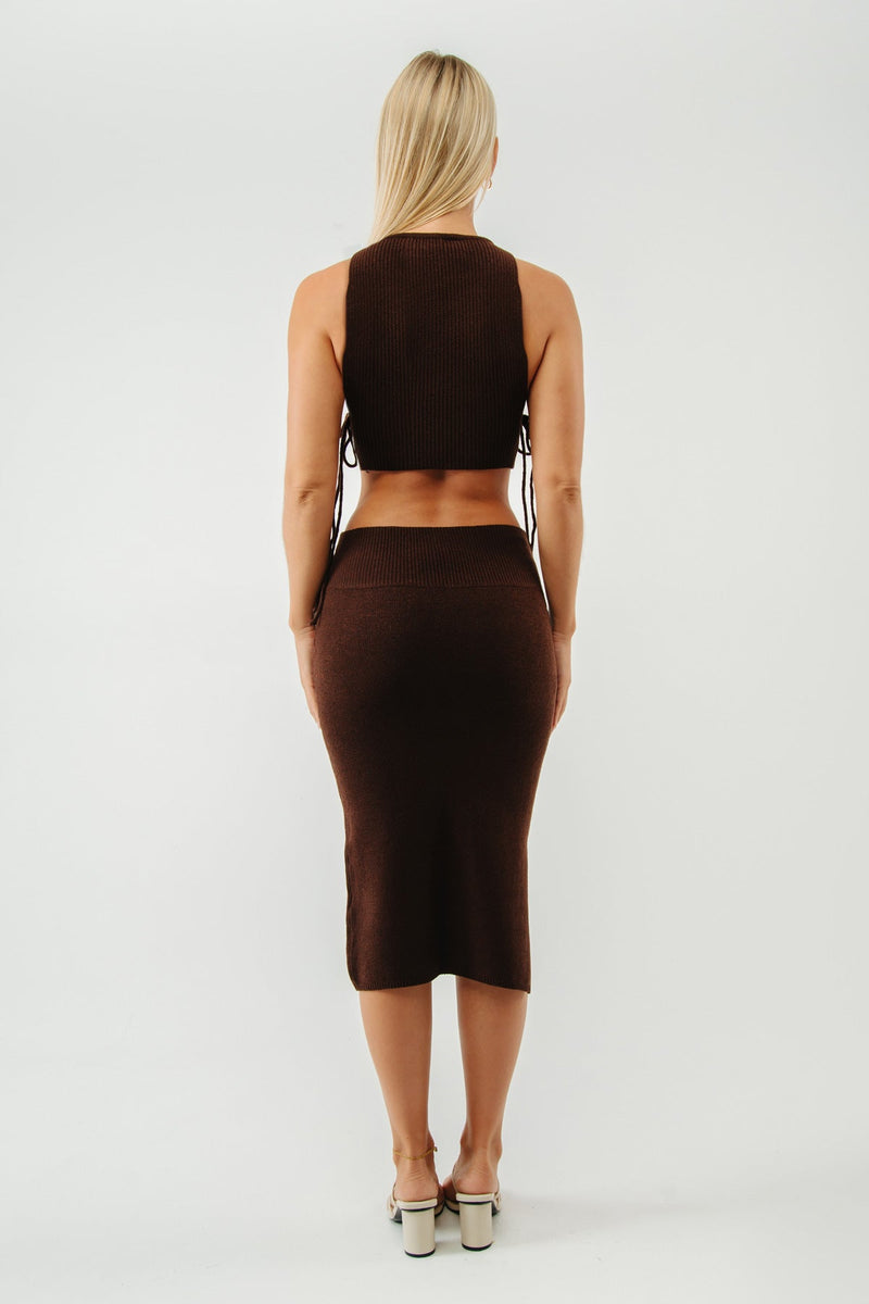 Halcyon Skirt Chocolate