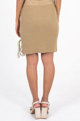 Pacific Knit Skirt Sand