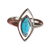 Bague Turquoise en Argent 925